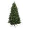 6ft. Pre-Lit Grand Teton Spruce Flat Back Artificial Christmas Tree with Clear LED Lights